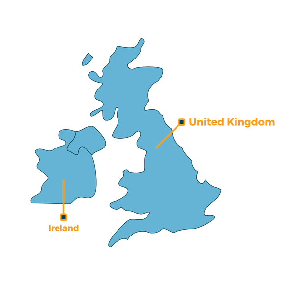 United Kingdom and Ireland