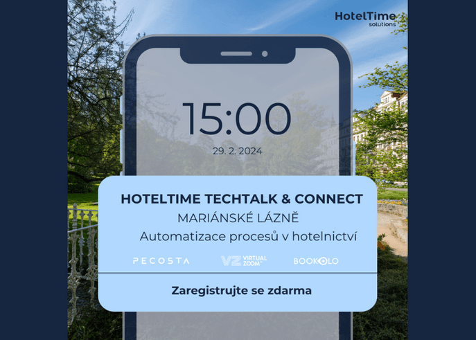 HotelTime TechTalk & Connect: Mariánské Lázně