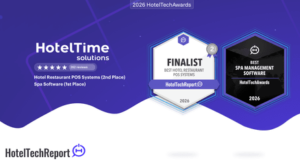 HotelTime systems recognised at HotelTechAwards 2026!