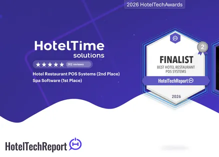 HotelTime systems recognised at HotelTechAwards 2026!